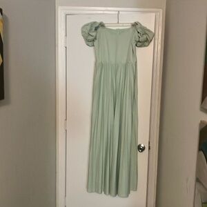 Sea foam special occasion dress